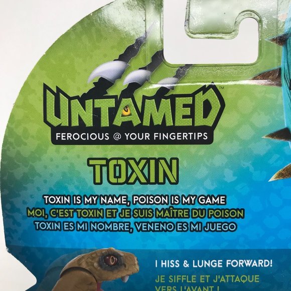 Fingerlings WowWee Untamed Toxin Snake Action Figure Interactive New - Picture 9 of 12